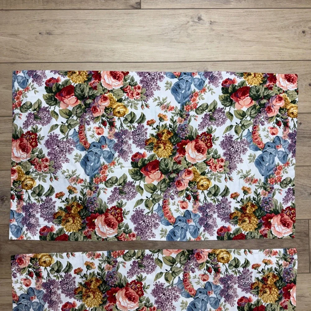 Ralph Lauren Allison Archival King Duvet Cover Set 2 Shams Cottagecore NO RUFFLE - Picture 9 of 12